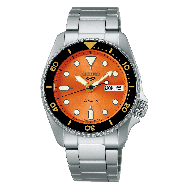Reloj SEIKO 5 Sport Naranja SRPK35K1