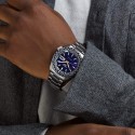 Reloj SEIKO 5 Sport Petrol Blue "Checker Flag" Edición Especial SRPK65K1