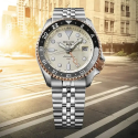 Reloj SEIKO 5 Sport GMT Champagne “Sunrise" SSK046K1 Edición Limitada