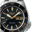 Reloj SEIKO 5 Sport Black & Gold SRPK99K1