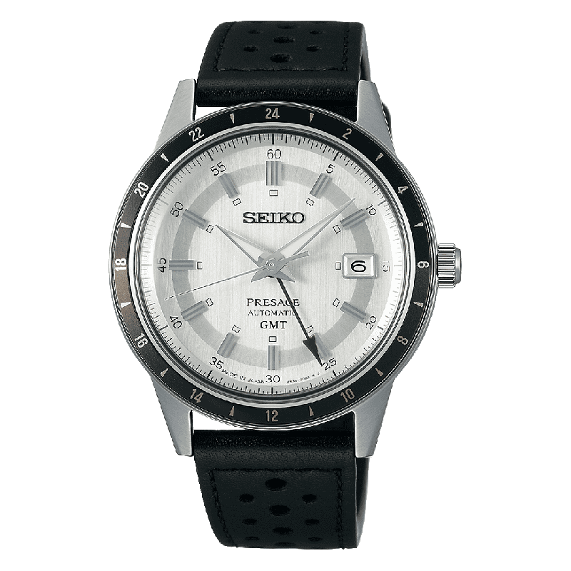 Reloj SEIKO Presage Style 60’s GMT Grey SSK011J1