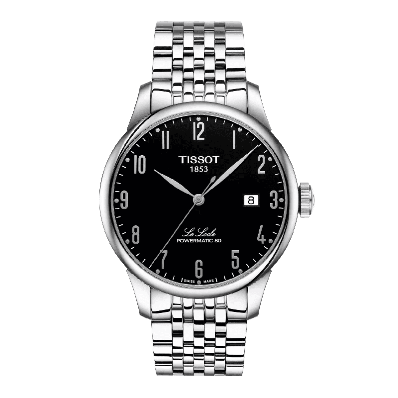 Reloj Tissot Le Locle Powermatic 80 Negro T006.407.11.052.00