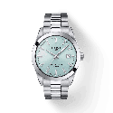 Reloj Tissot Gentleman Powermatic 80 Silicium Ice Blue 40mm T127.407.11.351.00
