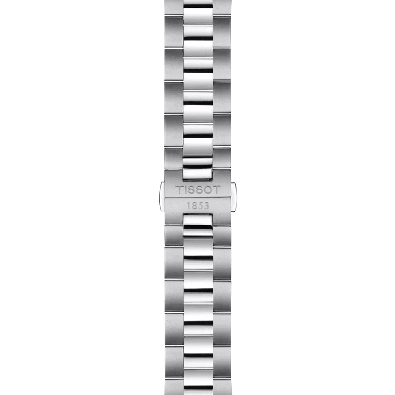 Reloj Tissot Gentleman Powermatic 80 Silicium Ice Blue 40mm T127.407.11.351.00