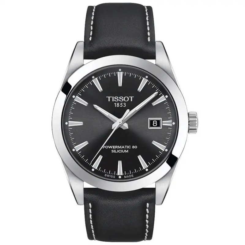 Reloj Tissot Gentleman Powermatic 80 Negro 40mm T127.407.16.051.00