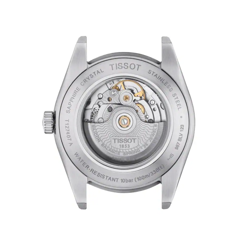 Reloj Tissot Gentleman Powermatic 80 Negro 40mm T127.407.16.051.00