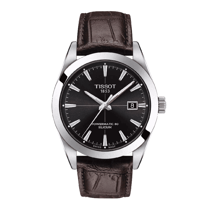 Reloj Tissot Gentleman Powermatic 80 Negro 40mm T127.407.16.051.01
