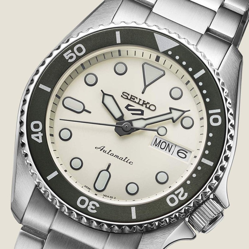 Reloj SEIKO 5 Sport Crema SRPK31K1