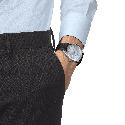 Reloj Tissot Gentleman Plateado 40mm T127.410.16.031.00