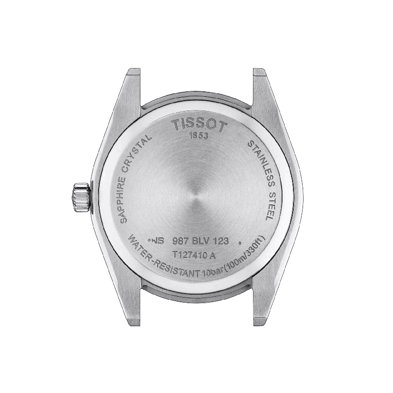 Reloj Tissot Gentleman Plateado 40mm T127.410.16.031.01