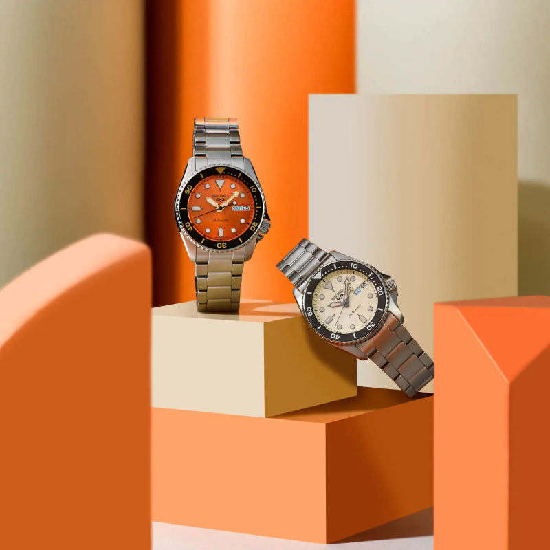 Reloj SEIKO 5 Sport Crema SRPK31K1