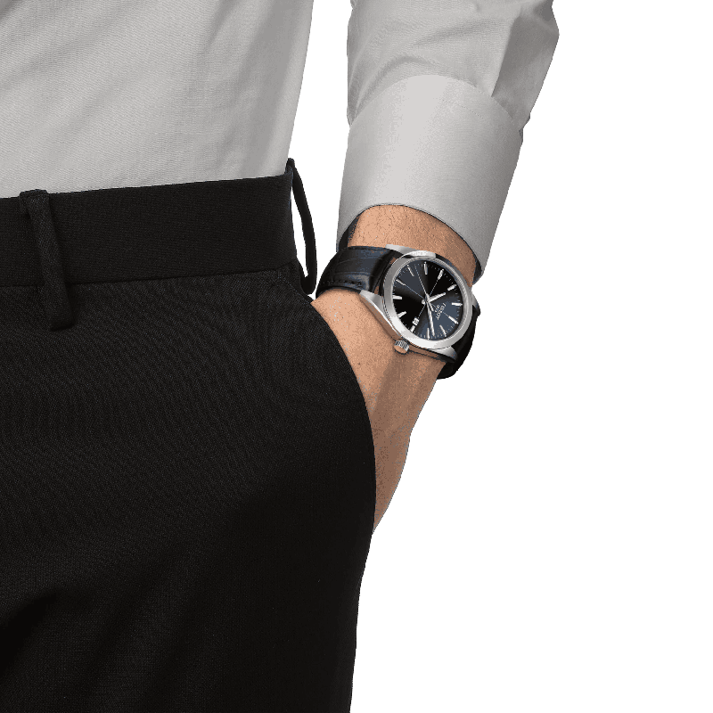 Reloj Tissot Gentleman Azul 40mm T127.410.16.041.01