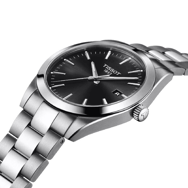 Reloj Tissot Gentleman Negro 40mm T127.410.16.051.00