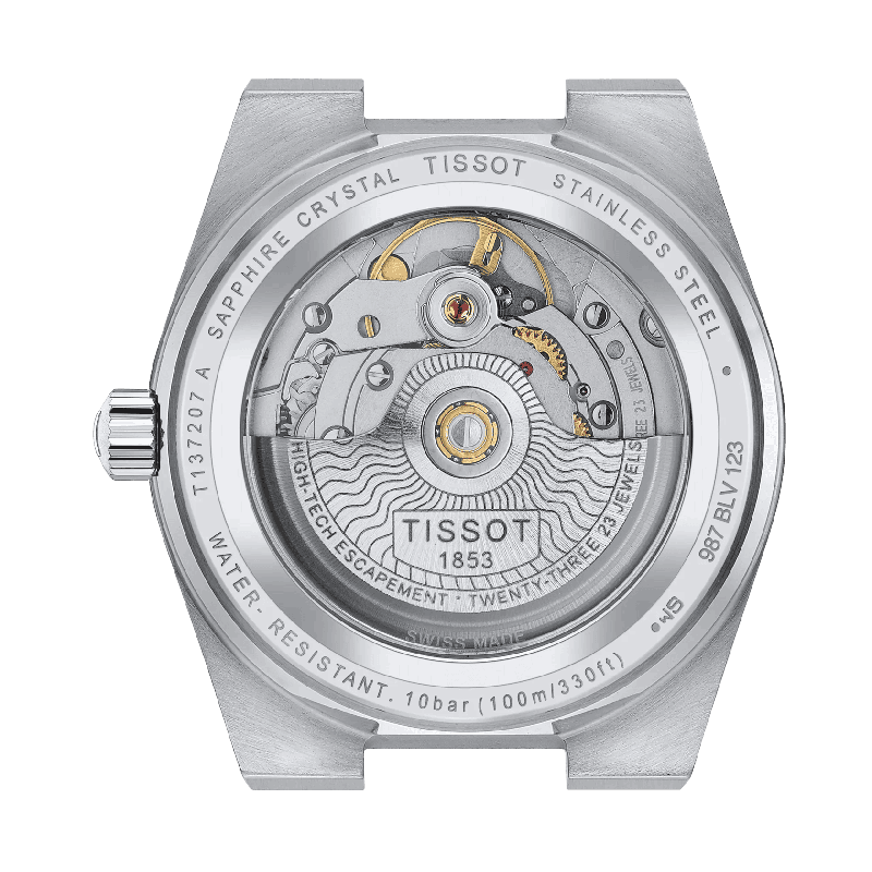 Reloj Tissot PRX 35mm Powermatic  80 Azul T137.207.11.041.00