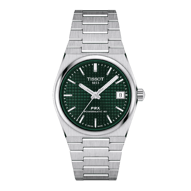 Reloj Tissot PRX 35mm Powermatic 80 Verde T137.207.11.091.00