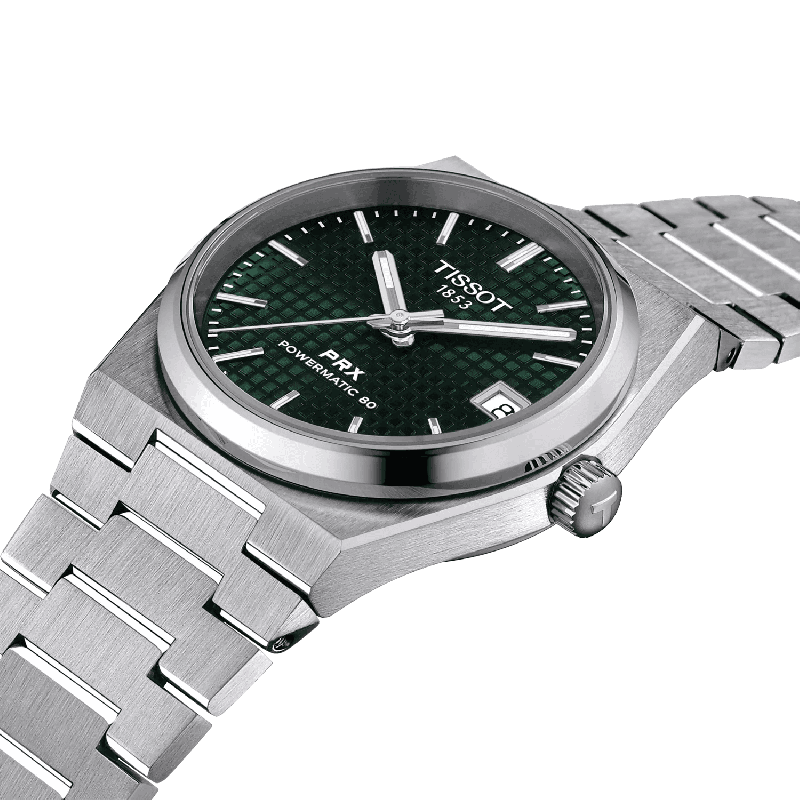 Reloj Tissot PRX 35mm Powermatic 80 Verde T137.207.11.091.00
