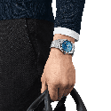 Reloj Tissot PRX 40mm Powermatic 80 Sky Blue T137.407.11.351.01