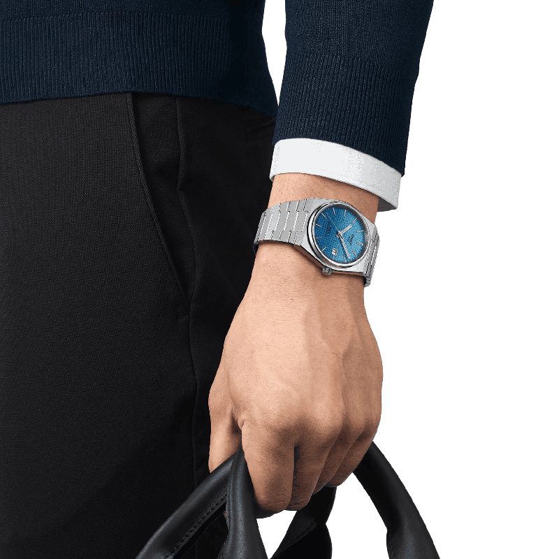 Reloj Tissot PRX 40mm Powermatic 80 Sky Blue T137.407.11.351.01