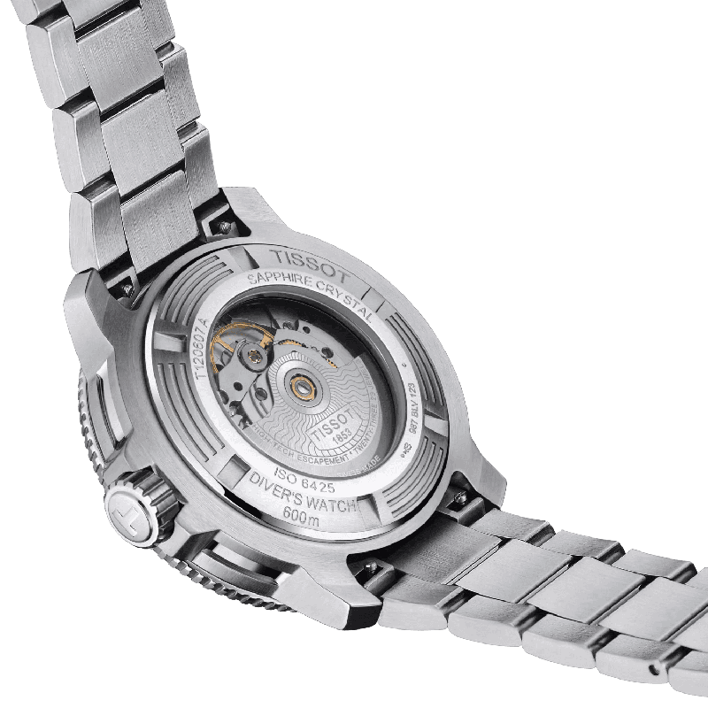 Reloj Tissot Seastar 2000 Professional Powermatic 80 46mm Azul T120.607.11.041.00
