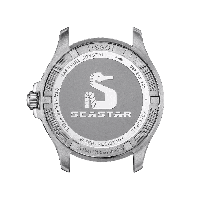 Reloj Tissot Seastar 1000 Quartz 40mm Negro T120.410.22.051.00
