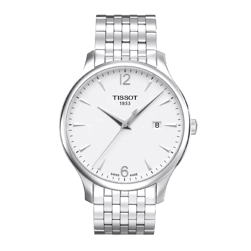 Reloj Tissot Tradition 42mm Plata/Acero T063.610.11.037.00