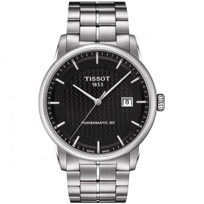 Reloj Tissot Luxury Powermatic 80 41mm Negro T086.407.11.201.02
