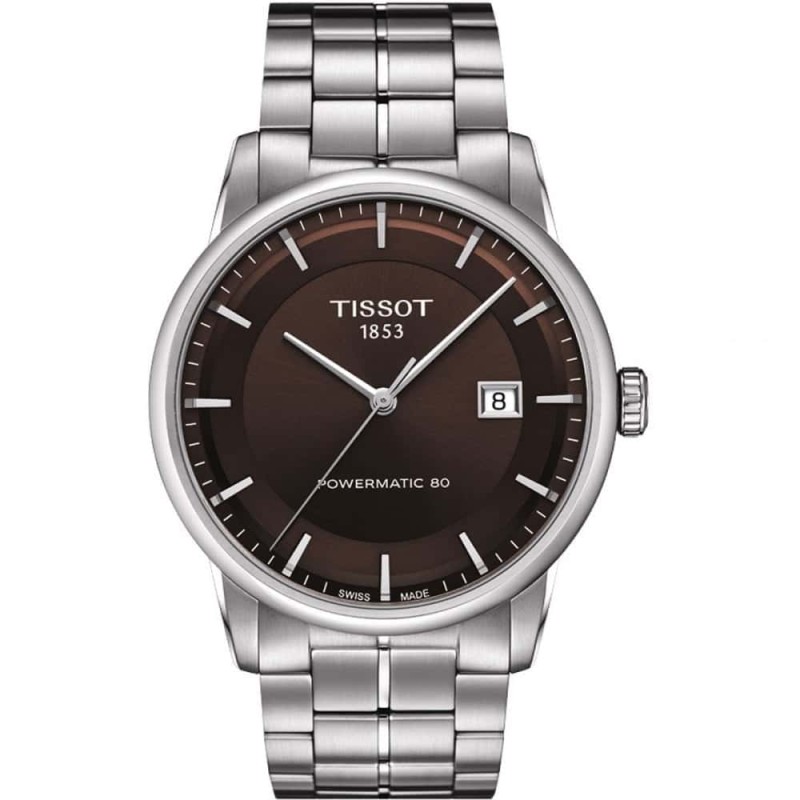Reloj Tissot Luxury Powermatic 80 41mm Marrón T086.407.11.291.00