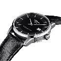 Reloj Tissot Luxury Powermatic 80 41mm Negro/Cuero Negro T086.407.16.051.00