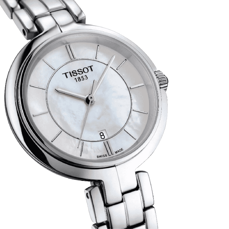 Reloj Tissot Flamingo 30mm Madreperla Blanca T094.210.11.111.00