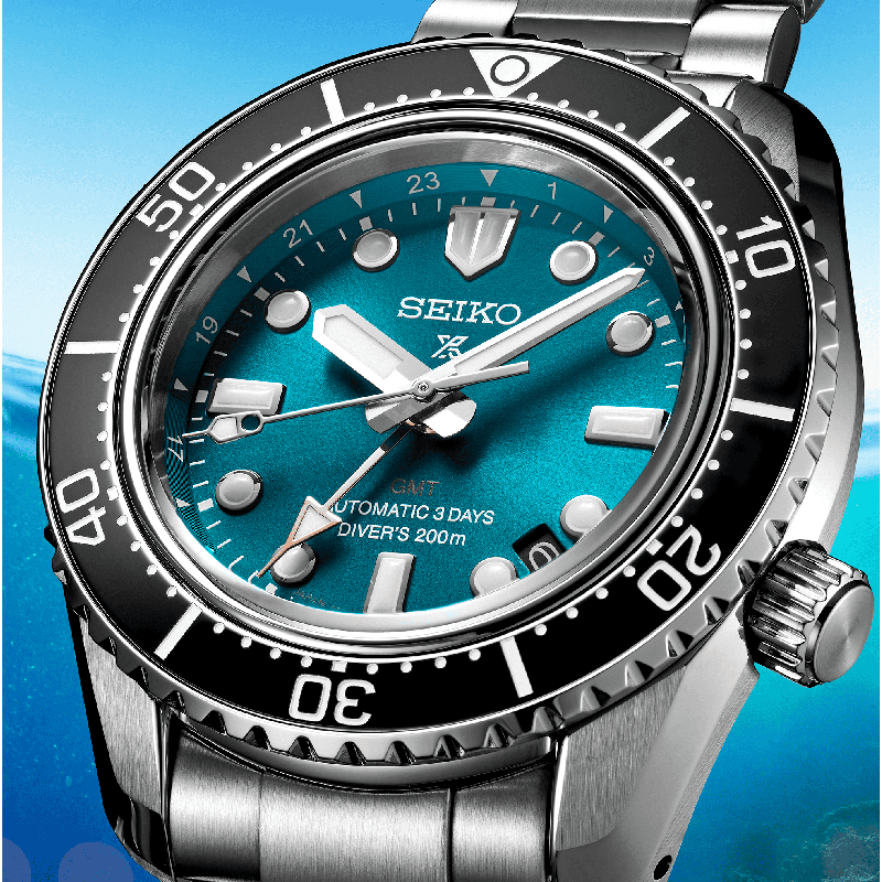 Reloj SEIKO Prospex GMT Save The Ocean Reedición 1968 "Limited Edition" SPB475J1