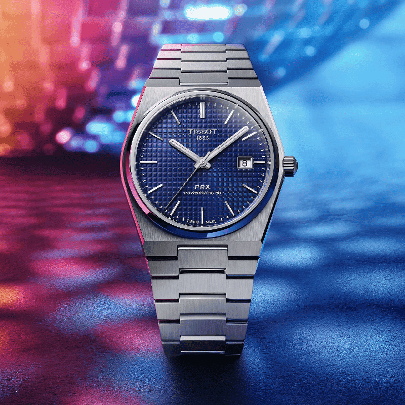 Reloj Tissot PRX Powermatic 80 40mm Azul T137.407.11.041.00