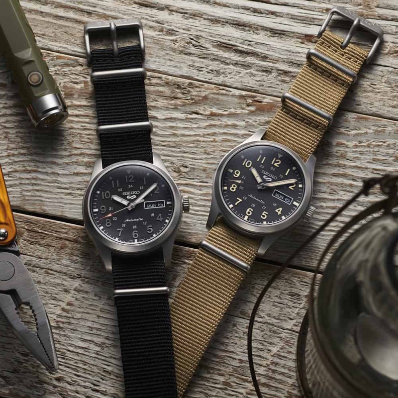 Reloj SEIKO 5 Sport Field Series Black SRPG37K1