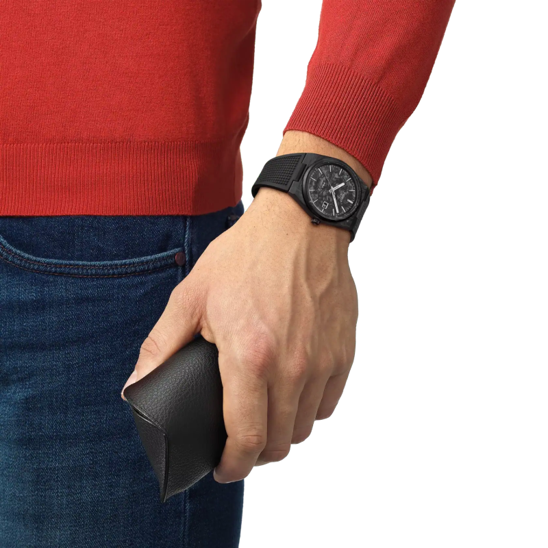 Reloj Tissot PRX Powermatic 80 Carbon T137.907.97.201.00