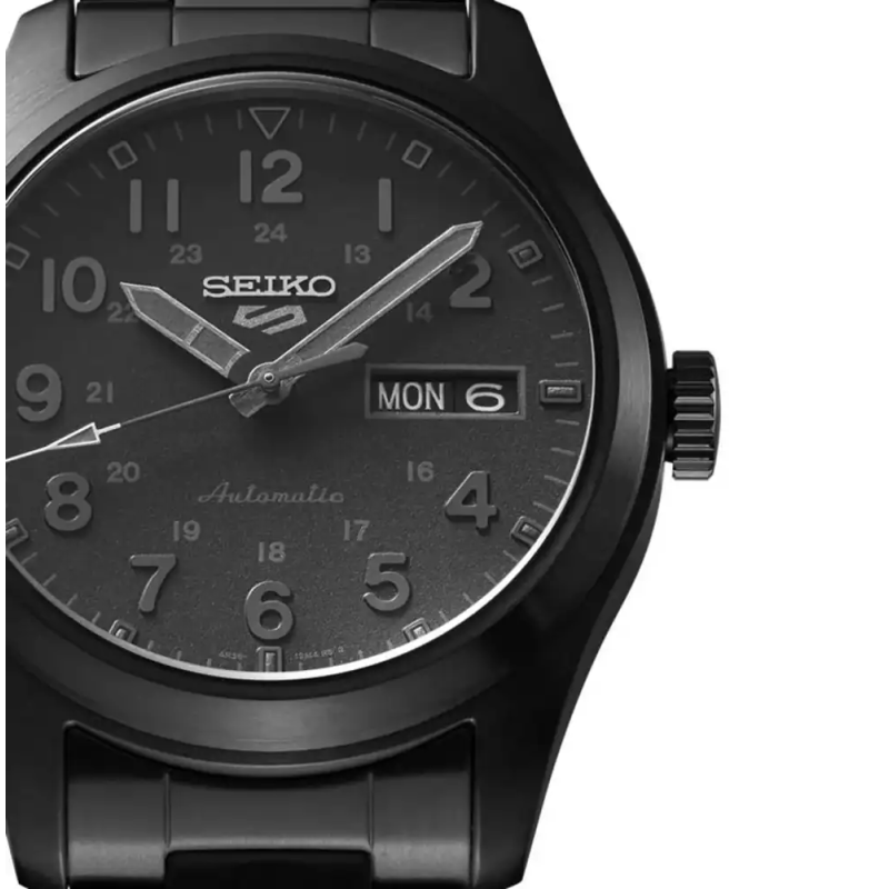 Reloj SEIKO 5 Sports PVD Black Field Series SRPJ09K1