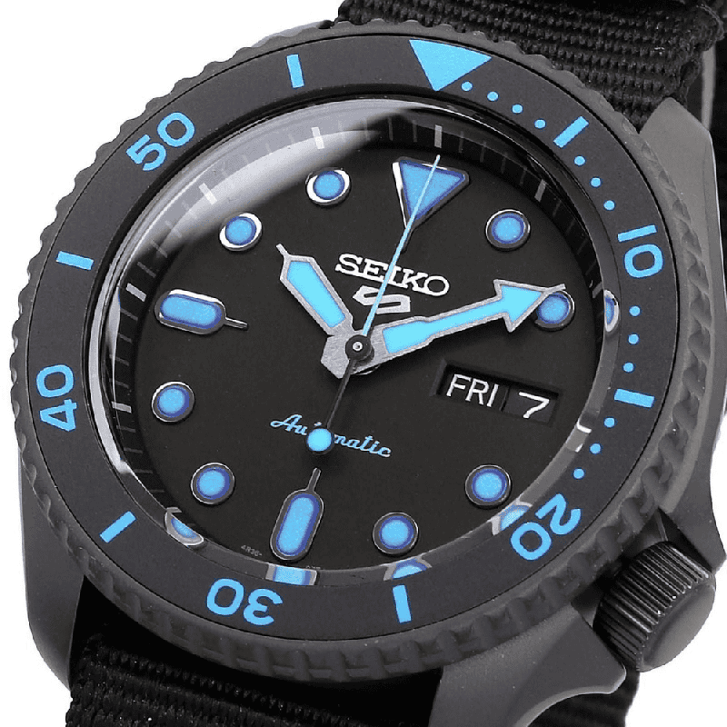 Reloj SEIKO 5 Sport Blue "Street Style" SRPD81K1