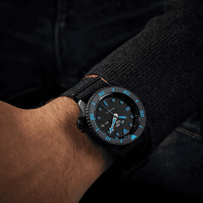 Reloj SEIKO 5 Sport Blue "Street Style" SRPD81K1