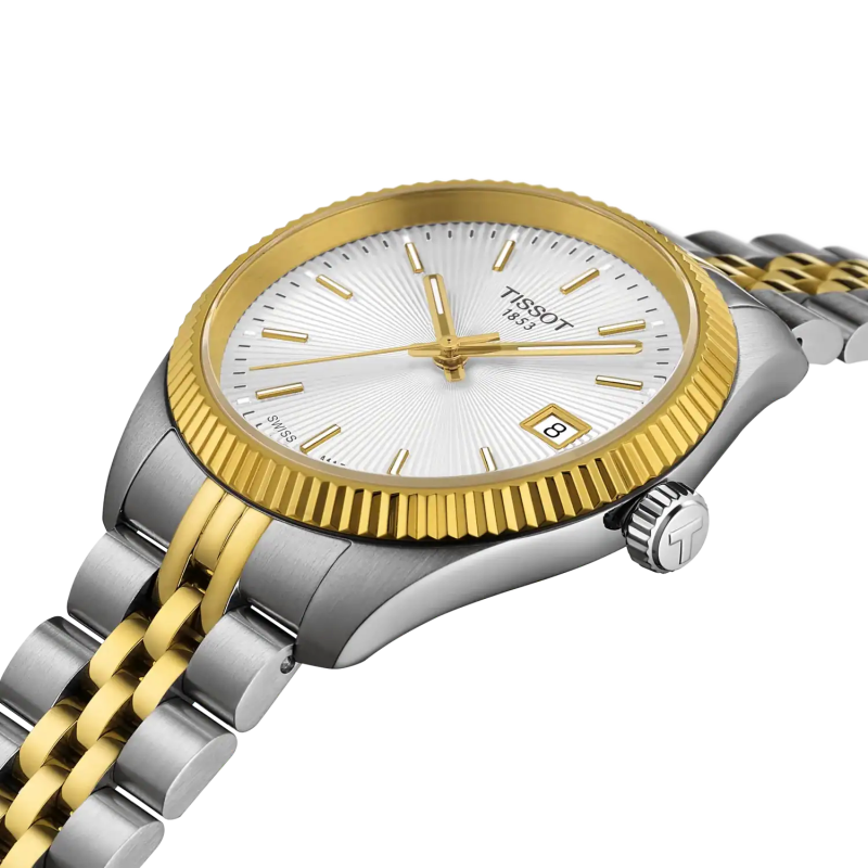 Reloj Tissot Ballade 34 mm Quartz Silver Two Tones T156.210.22.031.00