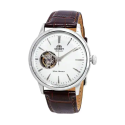 Reloj Orient Bambino Open Heart Automatic 41mm Blanco RA-AG0002S30B