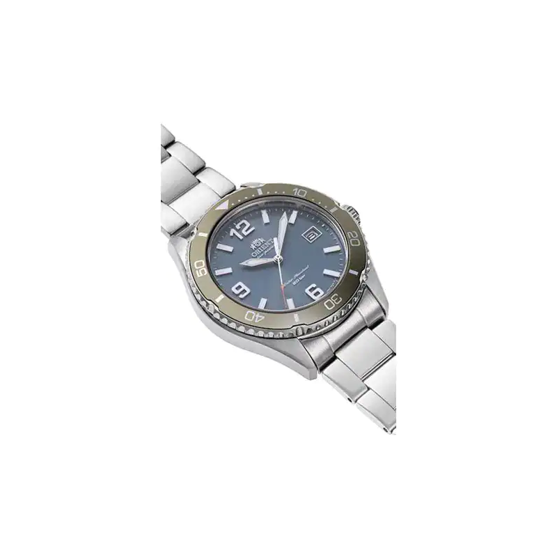 Reloj Orient Mako 40 Solar 40mm Azul RA-WJ0002L10B