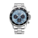 Reloj Orient Mako Solar Chronograph 43mm Azul RA-TX0206L10B