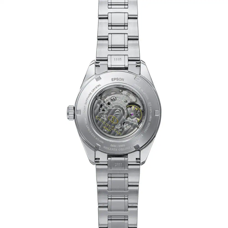 Reloj Orient Star Modern Skeleton Automatic 41mm Azul RE-AV0132L00B