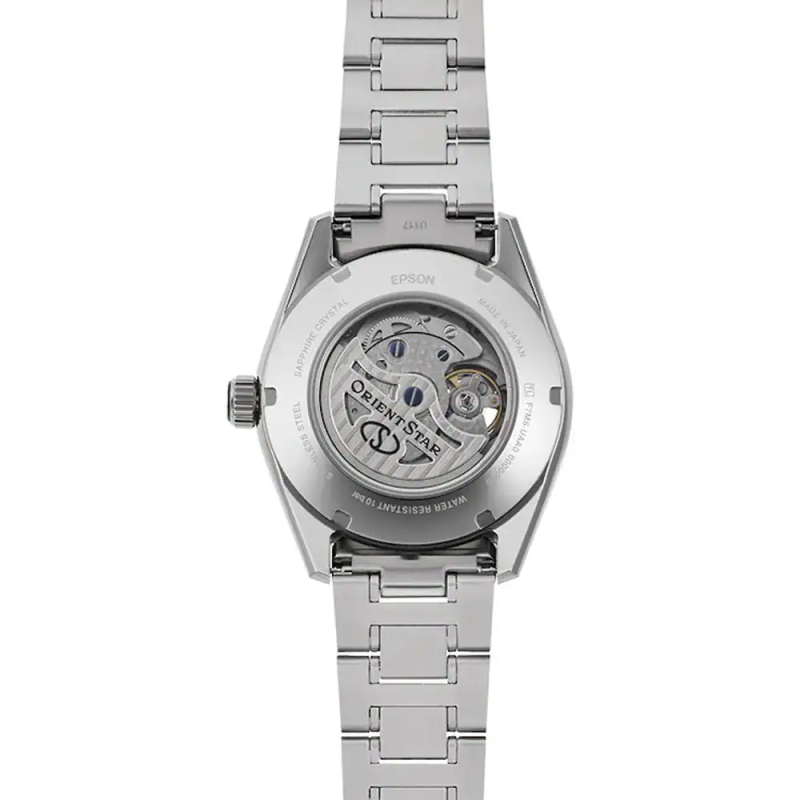 Reloj Orient Star Mechanical Moon Phase Automatic 41mm Negro RE-AY0001B00B