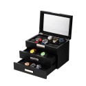 Watch Box para 30 Relojes Negro RS-2350-30BL Rothenschild