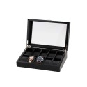 Watch Box para 10 Relojes Roble Negro RS-2375-10OAK Rothenschild