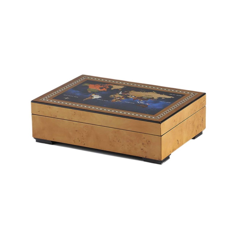 Watch Box para 6 Relojes y Accesorios Arce RS-2392-6MAP Rothenschild