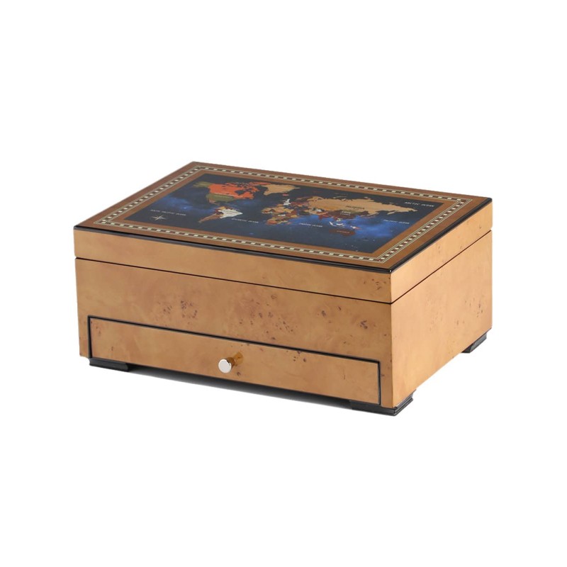 Watch Box para 8 Relojes y Accesorios Arce RS-2393-8MAP Rothenschild