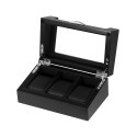 Watch Box para 3 Relojes Roble Negro RS-2375-3-OAK Rothenschild