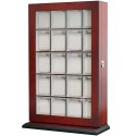 Vitrina para 20 Relojes Bubinga RS-1135-20BU Rothenschild