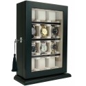 Vitrina para 12 Relojes Negro RS-1100-12BL Rothenschild