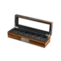 Watch Box para 6 Relojes Ébano RS-2377-6EB Rothenschild